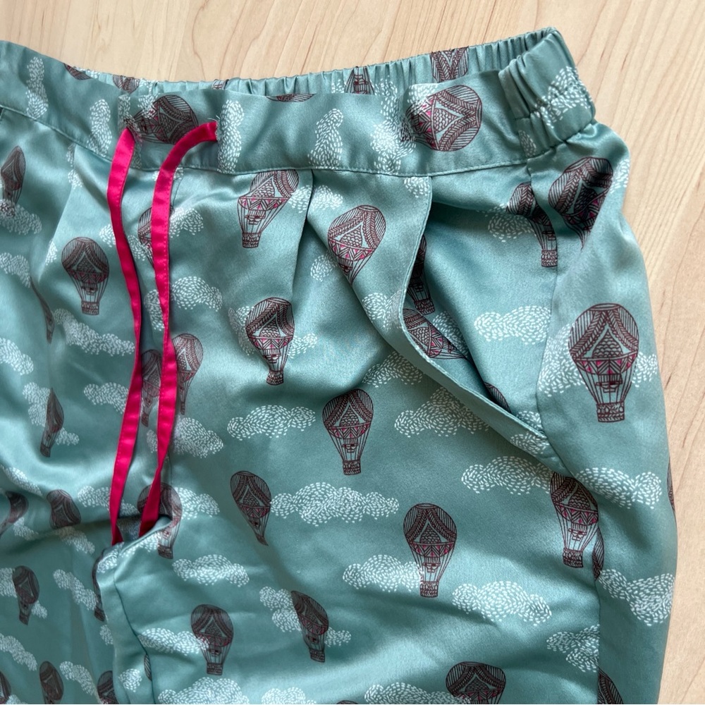 French Satin PJ Bottoms